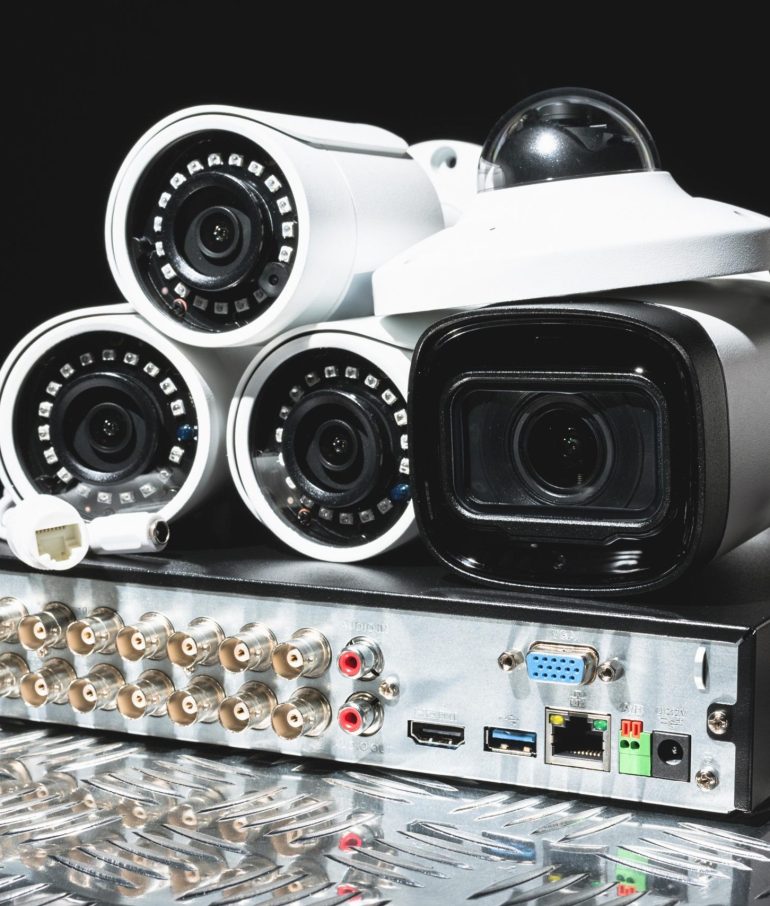 Picture of video surveillance installation for safety home, Secu