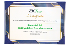 Distinguished Brand Advocate Certificate – 2024 Achievement