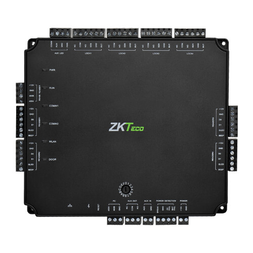 ZKTeco Atlas400-BUN 4 Door Access Panel with PoE and Metal Enclosure