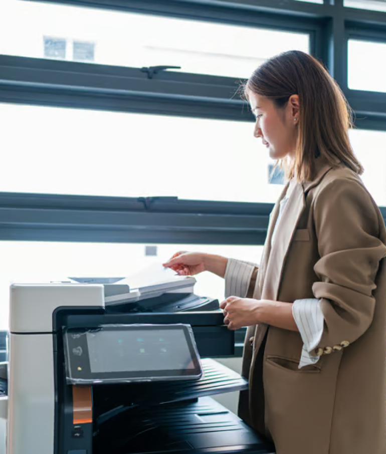 Modern multifunction copiers (MFPs)